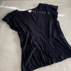 v-neck blouse • j.crew